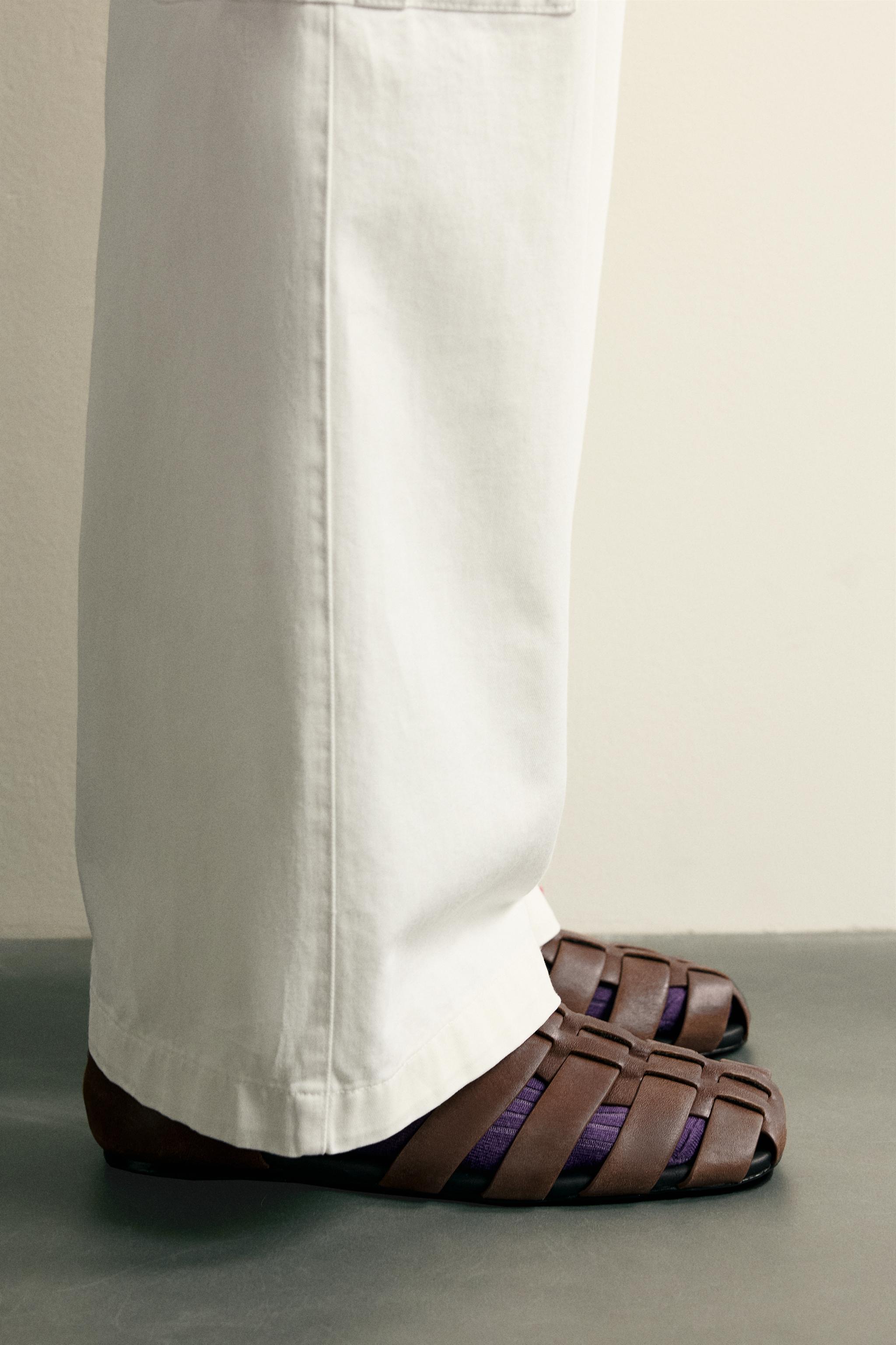 LEATHER FISHERMAN SANDALS